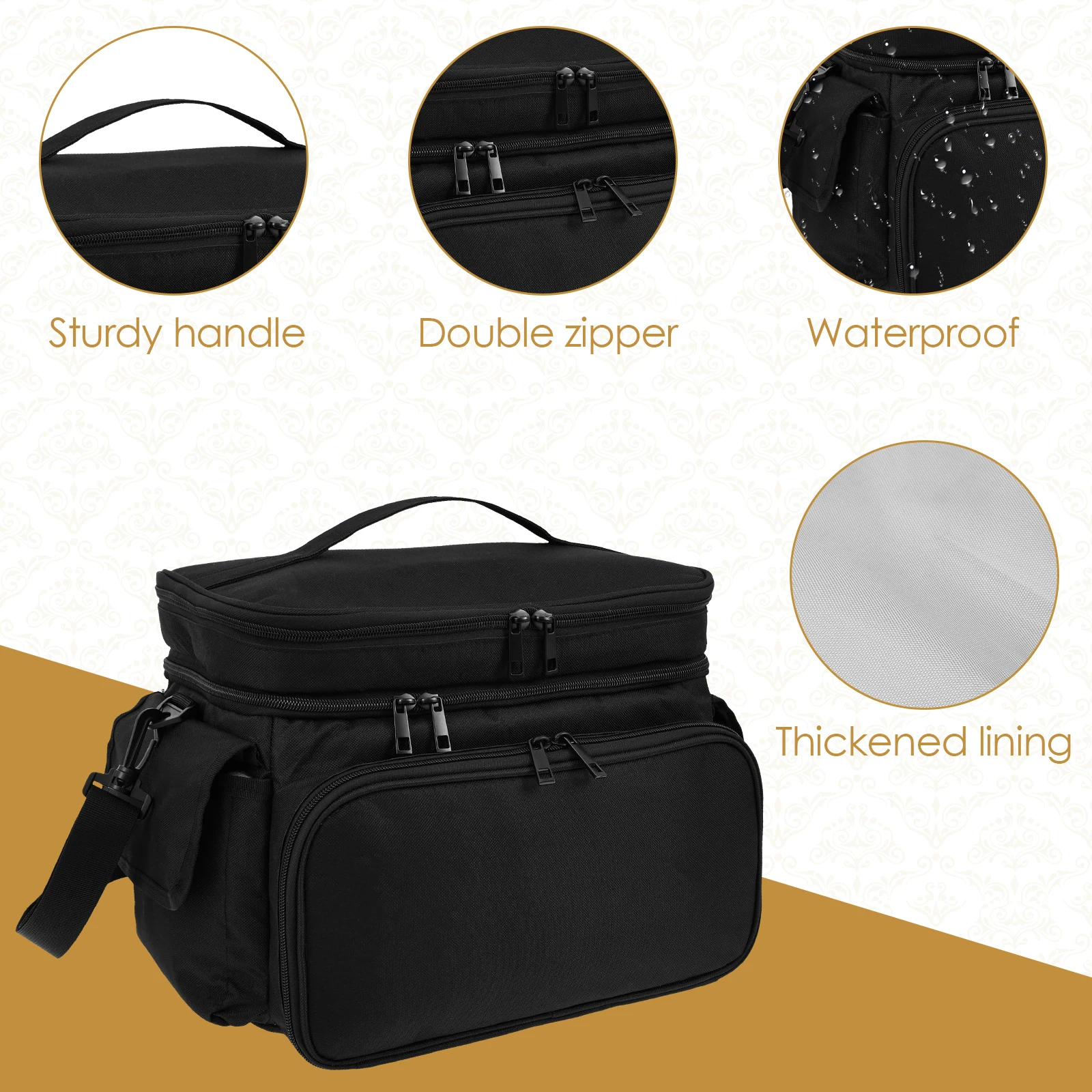 Large Sewing Bag Wool Knitting - đánh giá và giá Embroidery Service