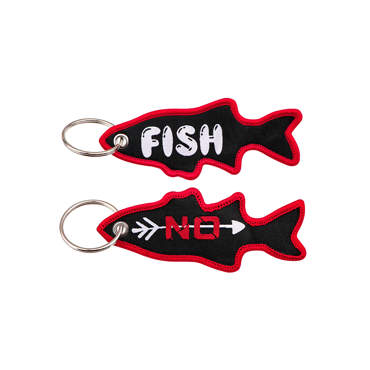 Fish Shape Embroidery Key Tag  - đánh giá và giá Embroidery Fish