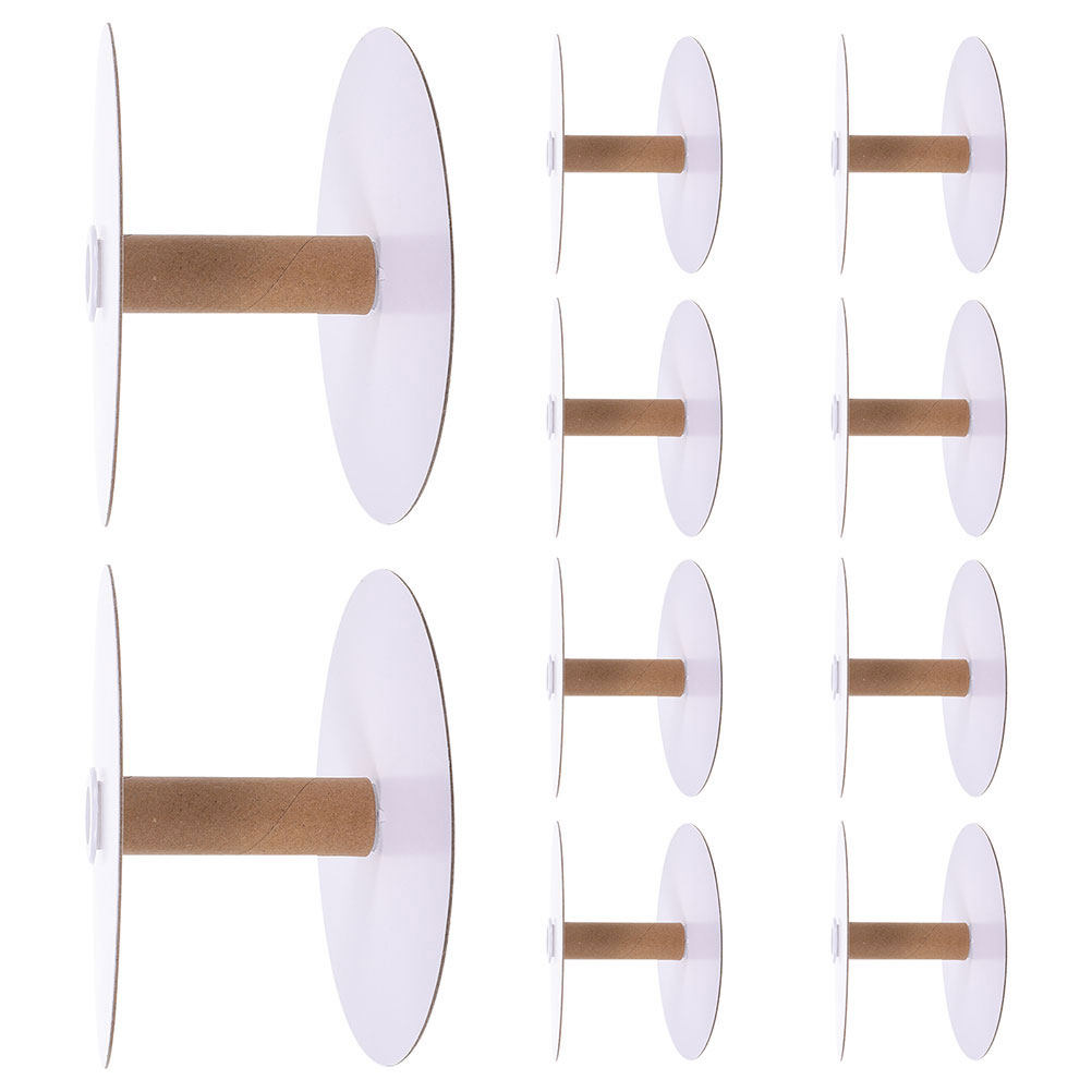 12Pcs Paper Spool Wire Storage - đánh giá và giá Embroidery Yarn