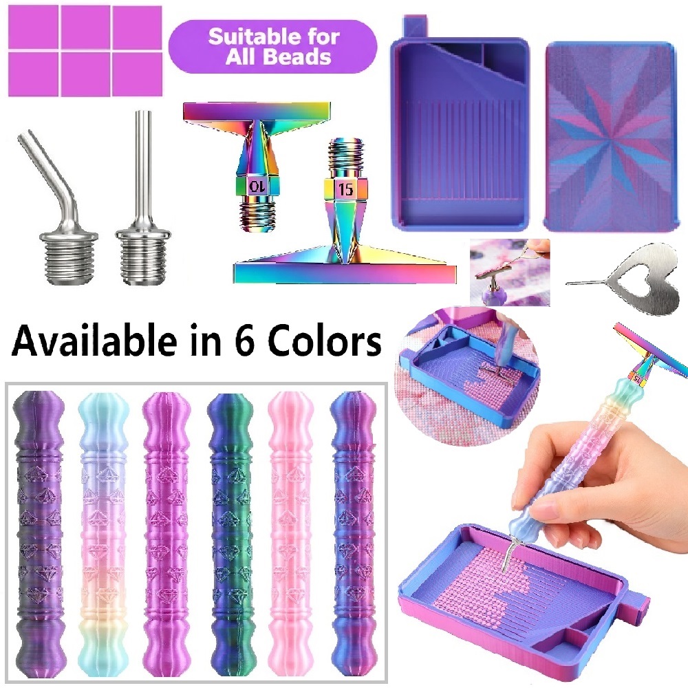 3D Diamond Pattern Dotting Pen - đánh giá và giá Embroidery Kit Starter