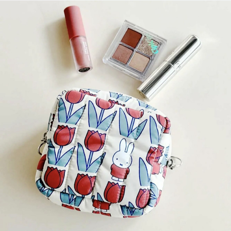 Kawaii Miffy Makeup Bag Japane - đánh giá và giá Embroidery Wallet