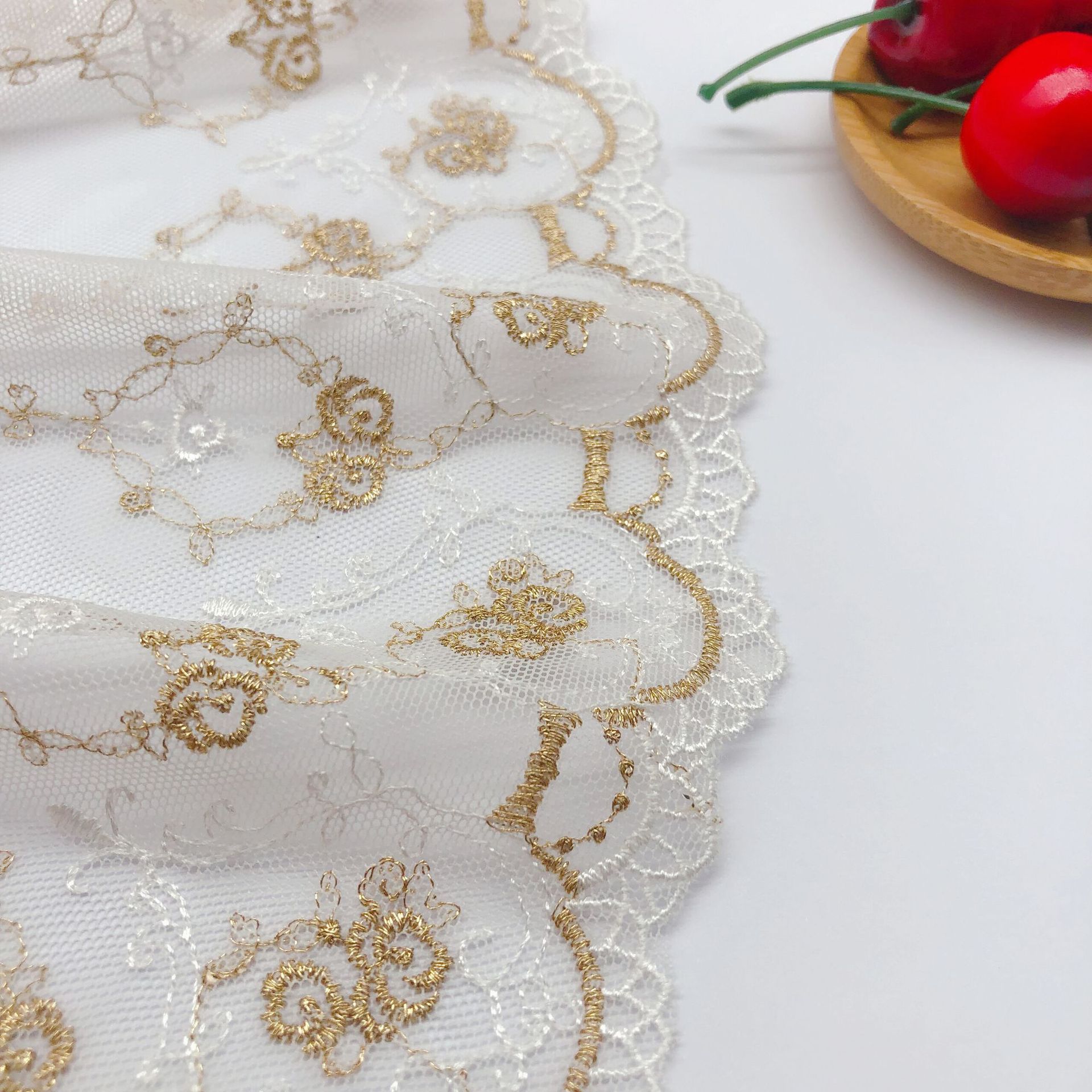 16.2CM Chiều Rộng Lưới Thêu Ch - đánh giá và giá Embroidery Roses