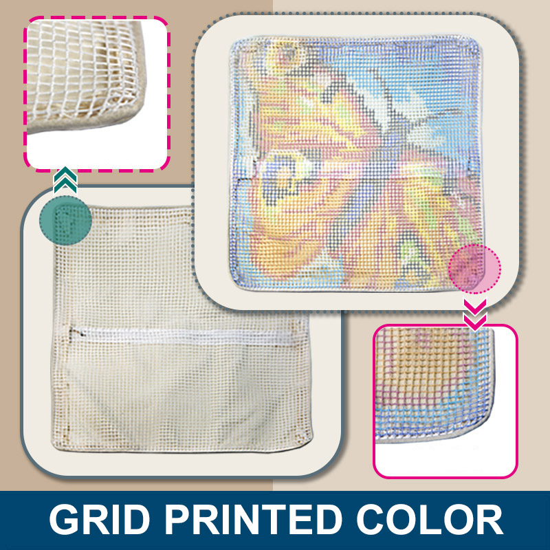 Smyrna large latch hook Rug ki - đánh giá và giá Printed Embroidery Kit