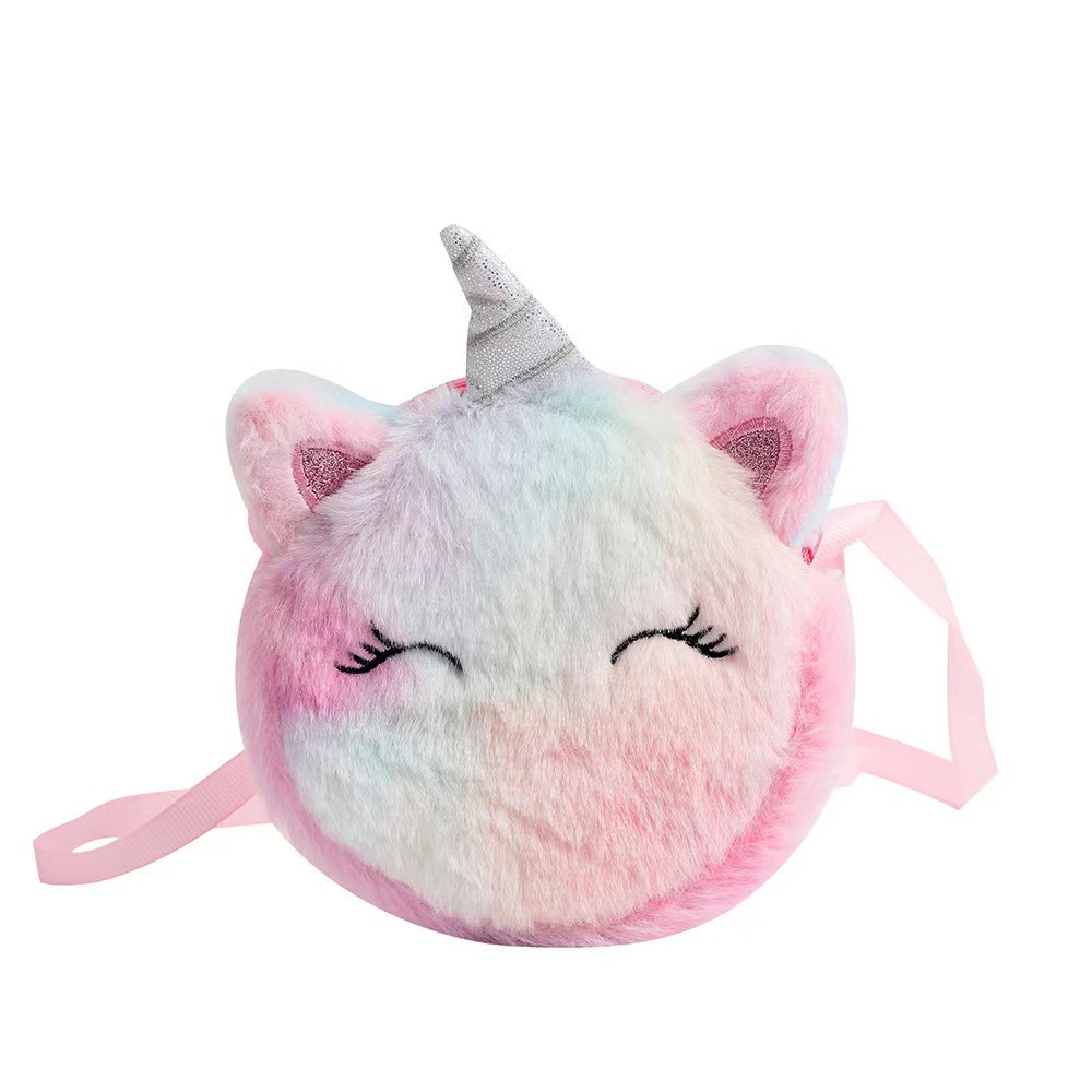 Kids Fashion Plush Shoulder Ba - đánh giá và giá Embroidery Wallet