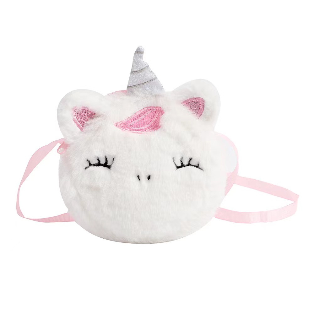 Kids Fashion Plush Shoulder Ba - đánh giá và giá Embroidery Wallet