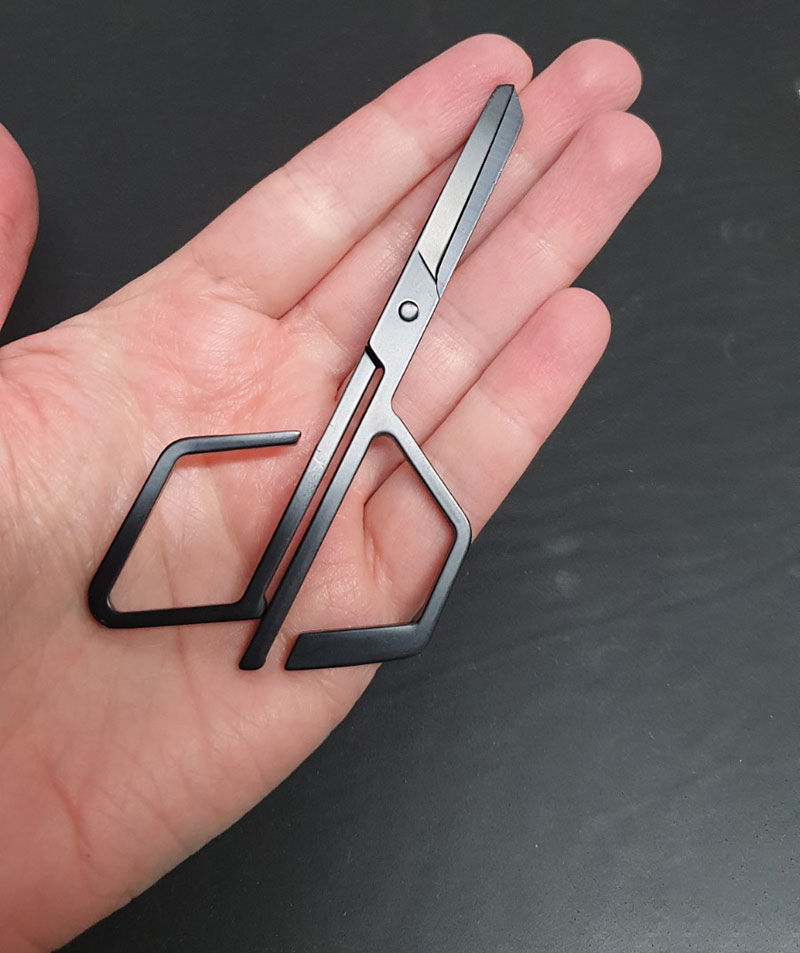 1 Cái Đen Bạc Không Đều Kéo Vi - đánh giá và giá Embroidery Scissors Small