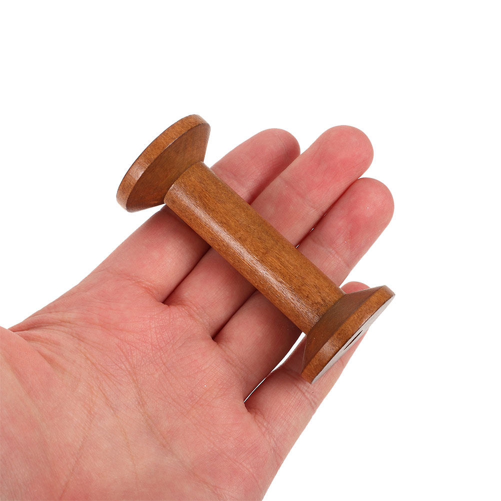 7Pcs Wooden Thread Spools Vint - đánh giá và giá Embroidery Yarn