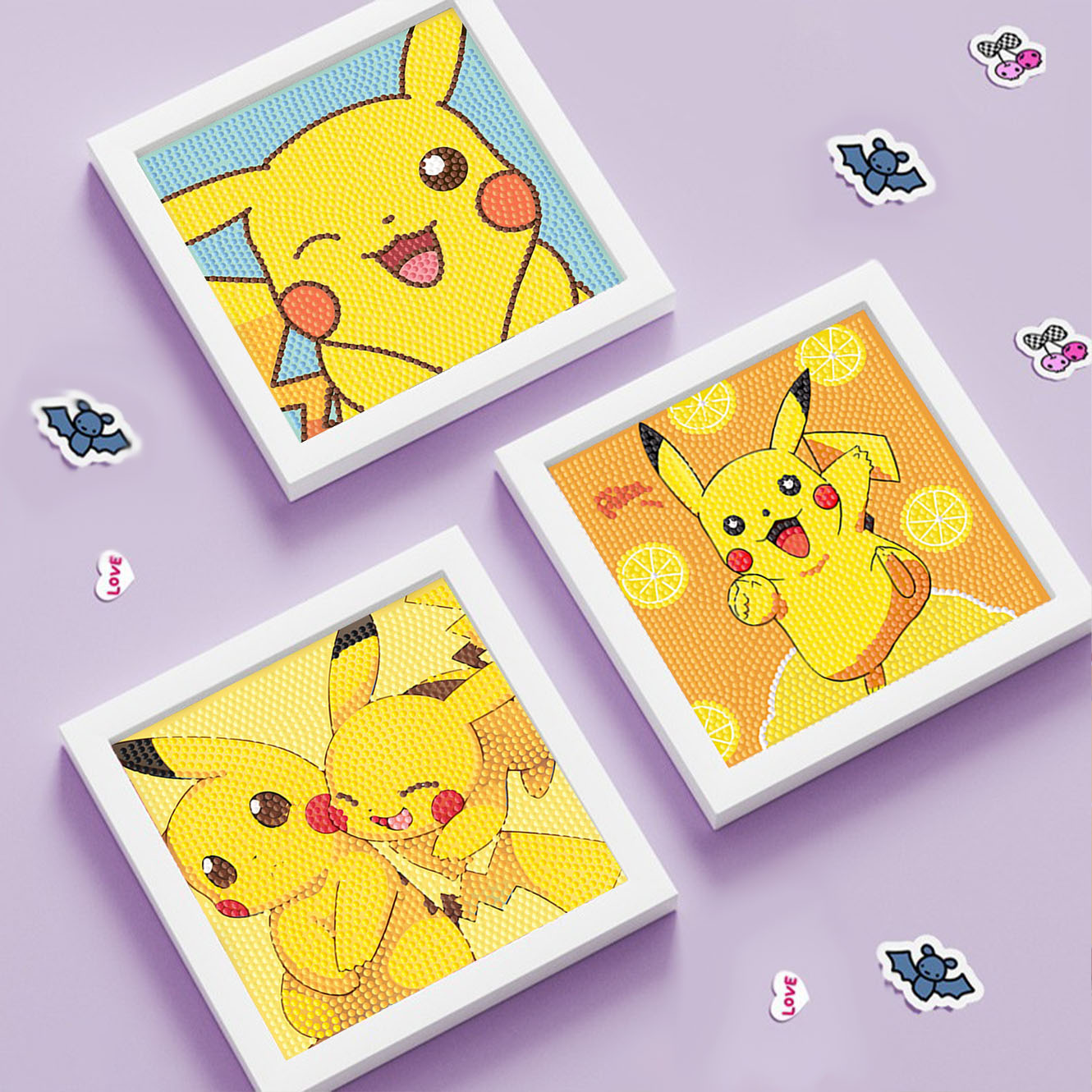 Keeppley&Pokemon Crystal Diamo - đánh giá và giá Embroidery Service