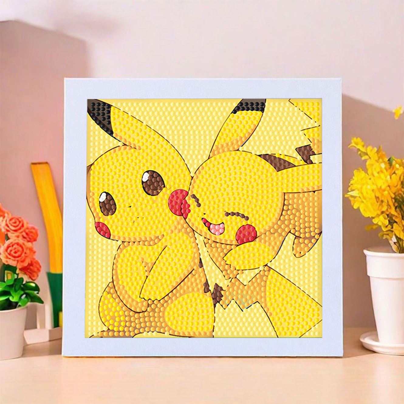 Keeppley&Pokemon Crystal Diamo - đánh giá và giá Embroidery Service