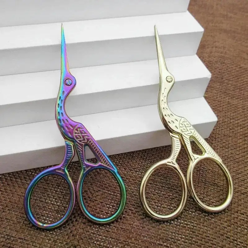 Crane Mouth Scissors Retro Cro - đánh giá và giá Embroidery Scissors Small
