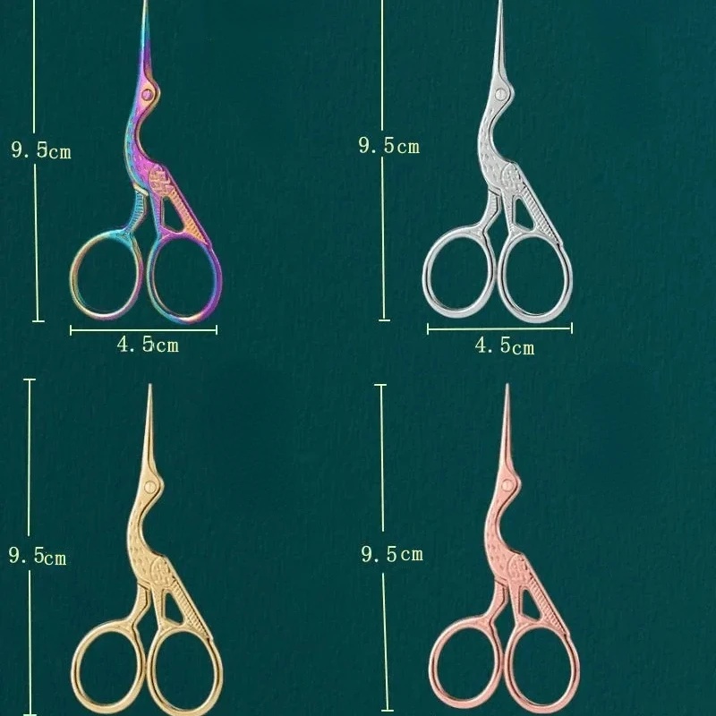 Crane Mouth Scissors Retro Cro - đánh giá và giá Embroidery Scissors Small