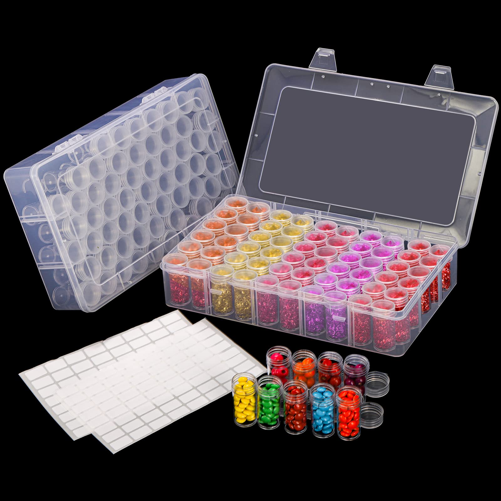 1pc 24/30//38/60 Slots Plastic - đánh giá và giá Embroidery Kit Starter
