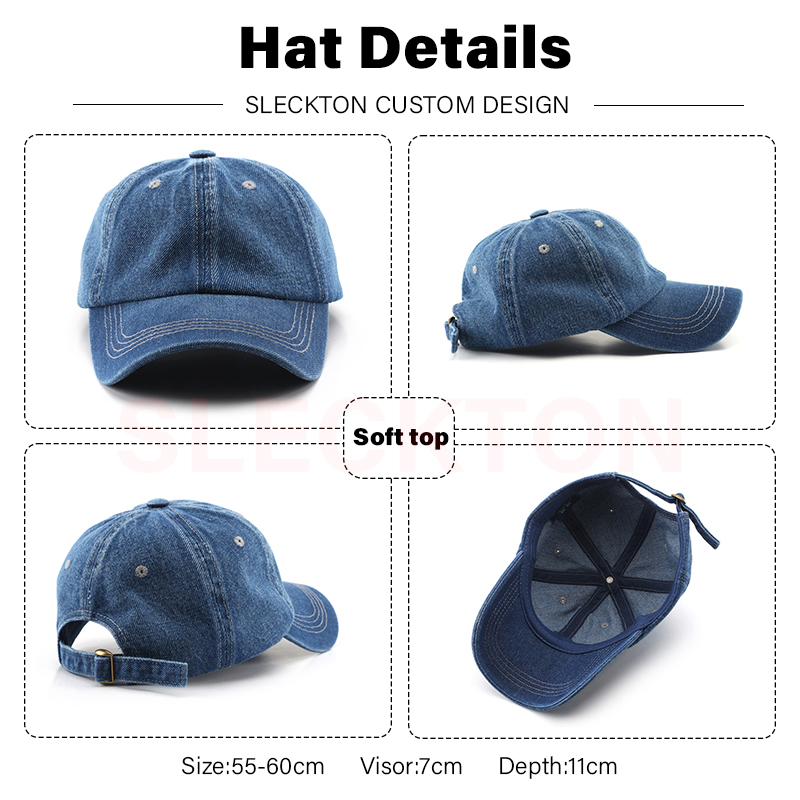 SLECKTON Custom Hat Logo Embro - đánh giá và giá Embroidery Design Logo