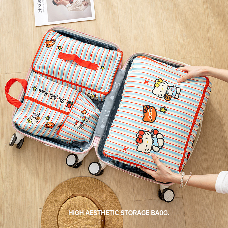 Hello Kitty Striped Travel Sto - đánh giá và giá Embroidery Wallet
