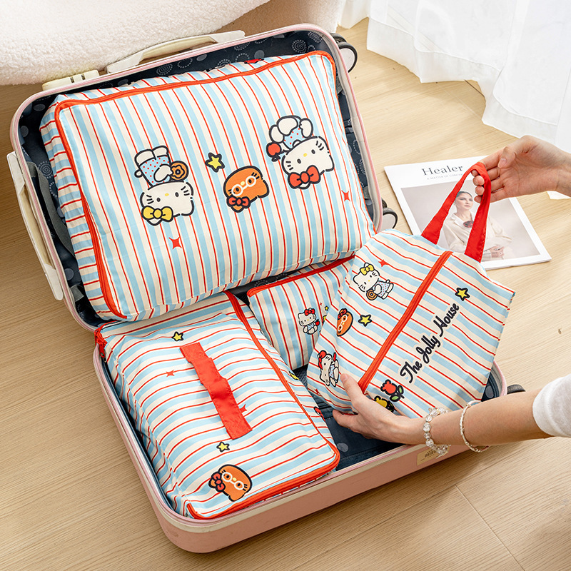 Hello Kitty Striped Travel Sto - đánh giá và giá Embroidery Wallet