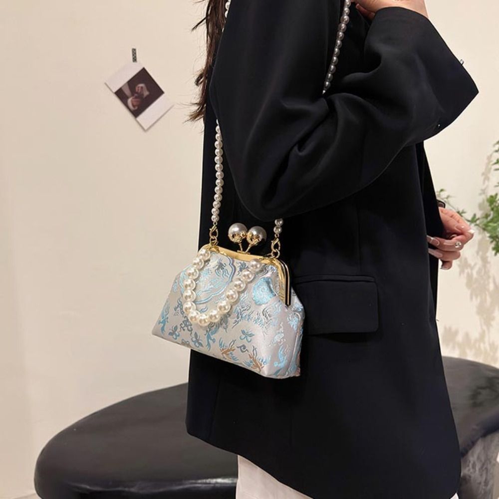 Pearl Chinese Style Handbag Ki - đánh giá và giá Embroidery Kiss