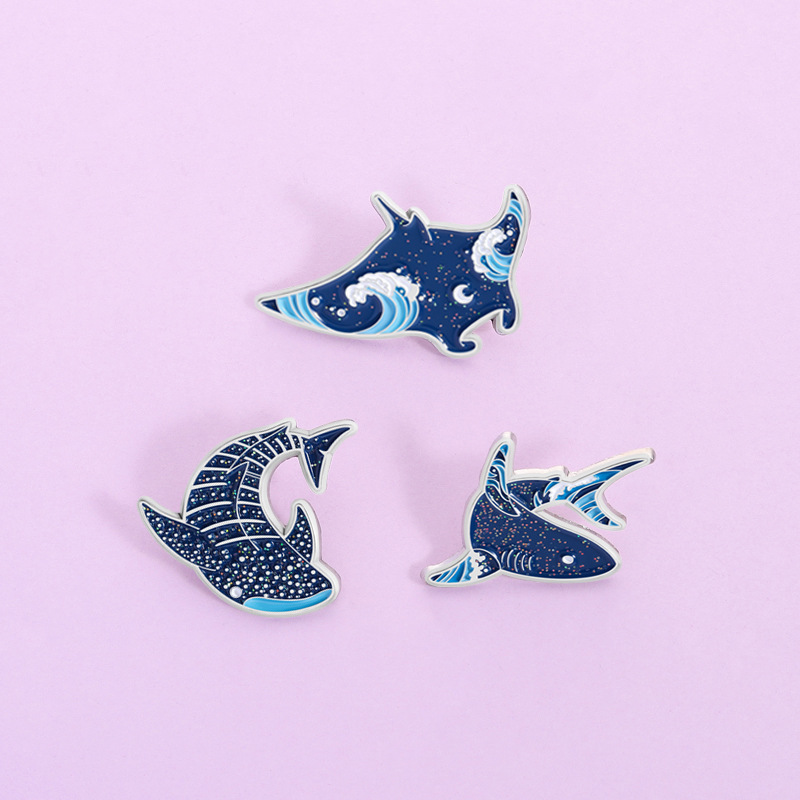 Cartoon marine creatures Ename - đánh giá và giá Embroidery Fish