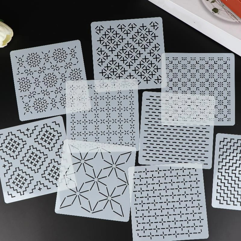 [J]9/32Pcs Sashiko Embroidery  - đánh giá và giá Embroidery Service