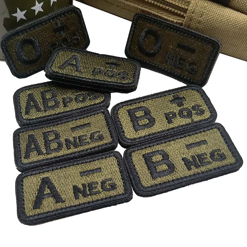 1 /2 PCS,A B AB O POS-NEG Bloo - đánh giá và giá Embroidery Fonts