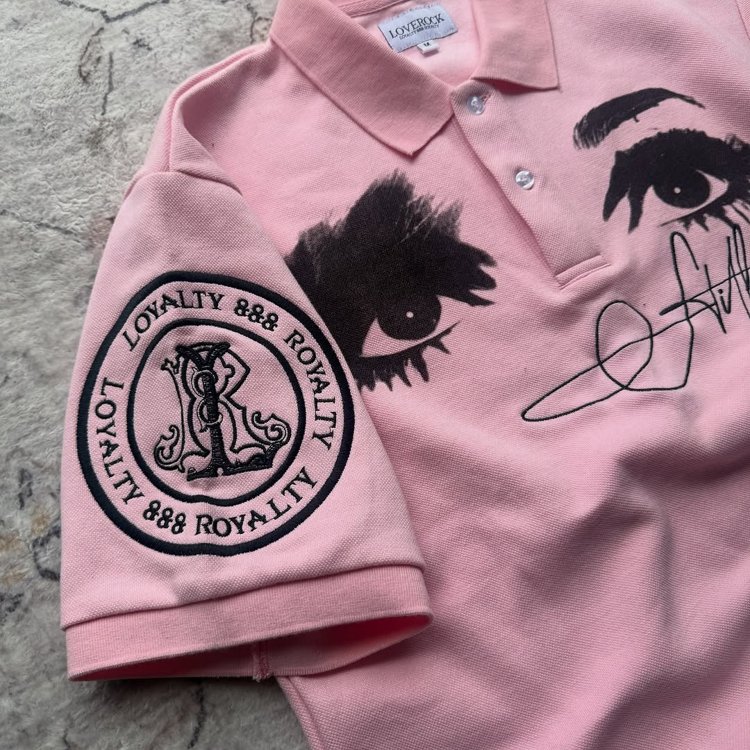 American ins retro style polo  - đánh giá và giá Embroidery Design Logo