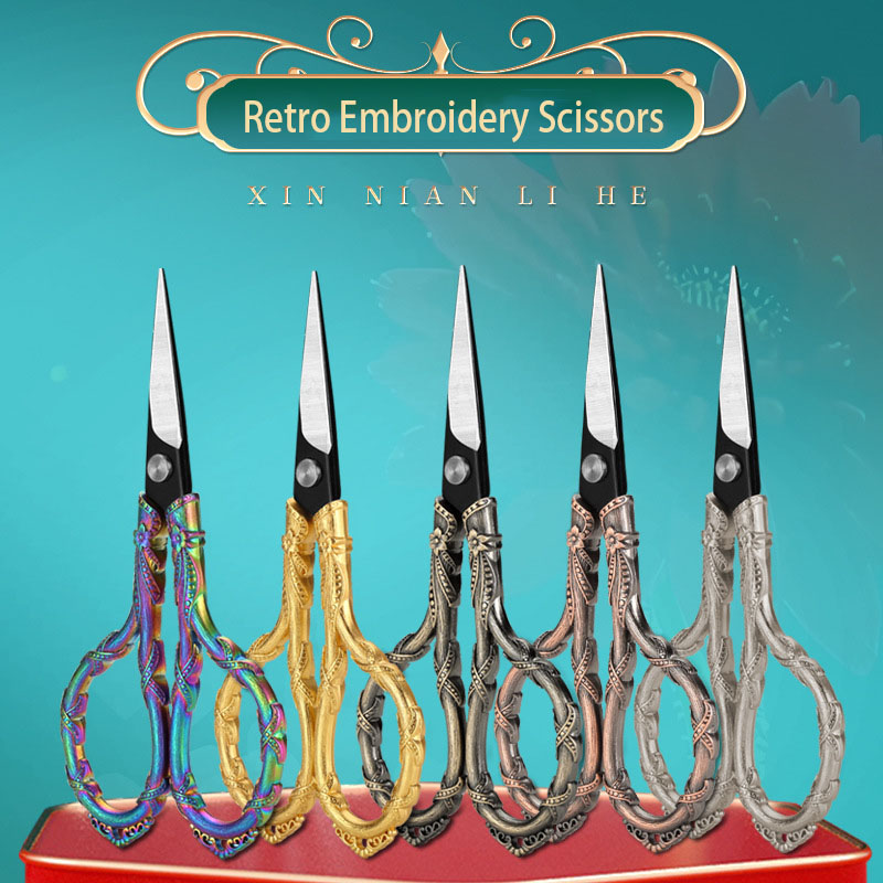 New Vine Vintage Scissors Tail - đánh giá và giá Embroidery Scissors Small