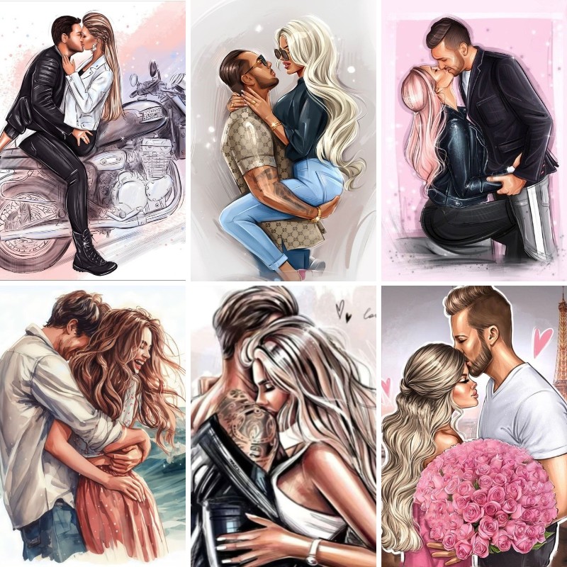 Diamond Painting Full Square D - đánh giá và giá Embroidery Kiss