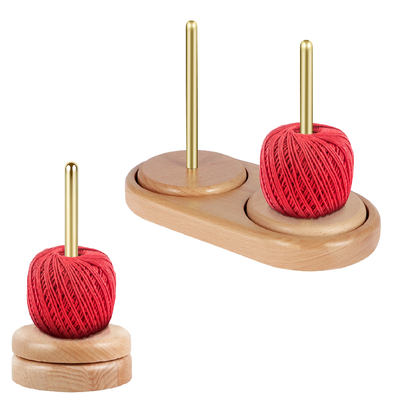 Yarn Ball Holder Rotatable Woo - đánh giá và giá Embroidery Yarn