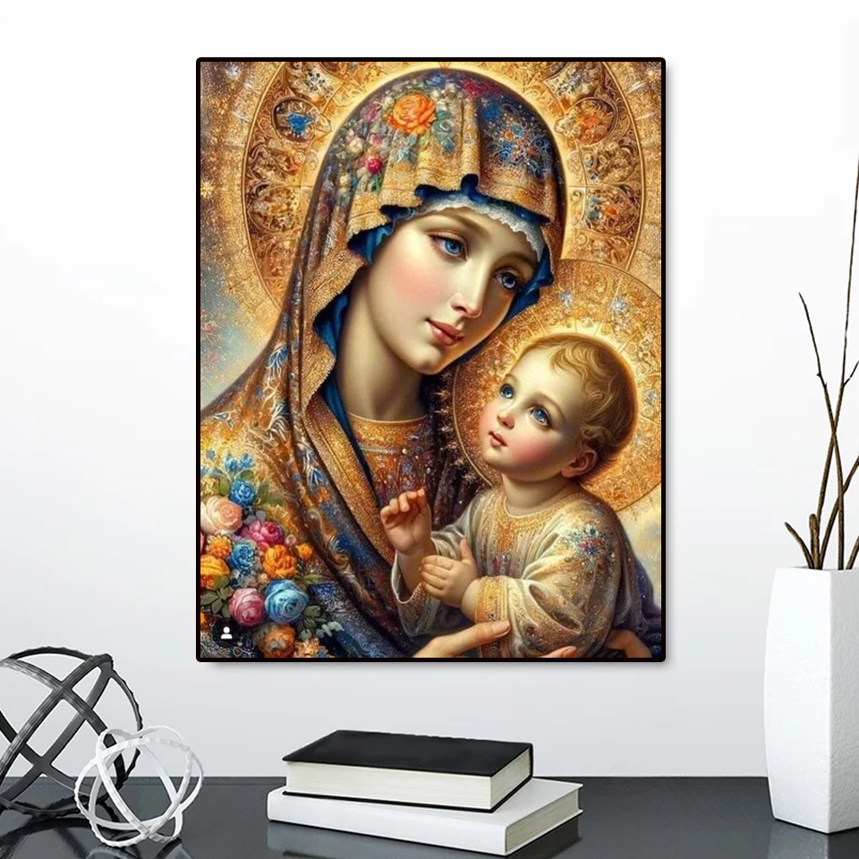 Frameless,Diamond Painting Vir - đánh giá và giá Embroidery Roses